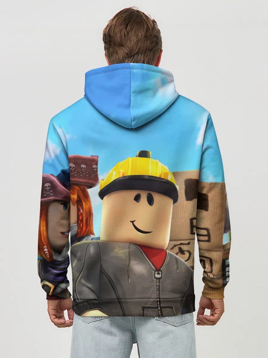 Худи мужской база хлопок / ROBLOX