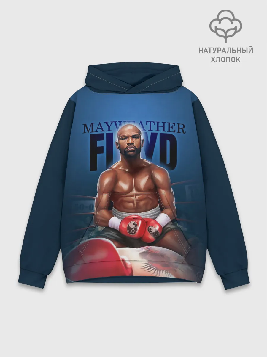 Худи мужской база хлопок / Mayweather
