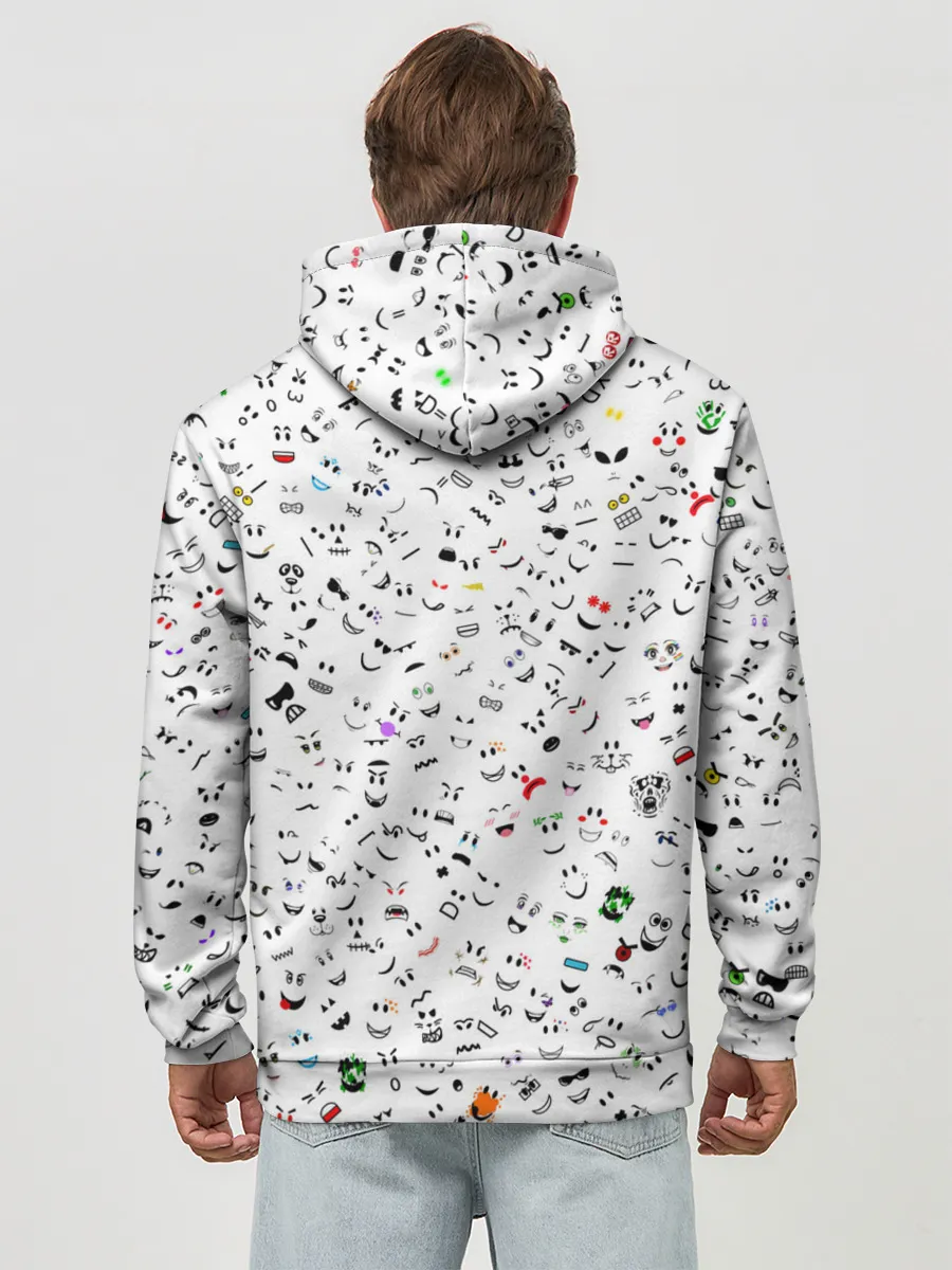 Худи мужской база хлопок / Rolbox лица