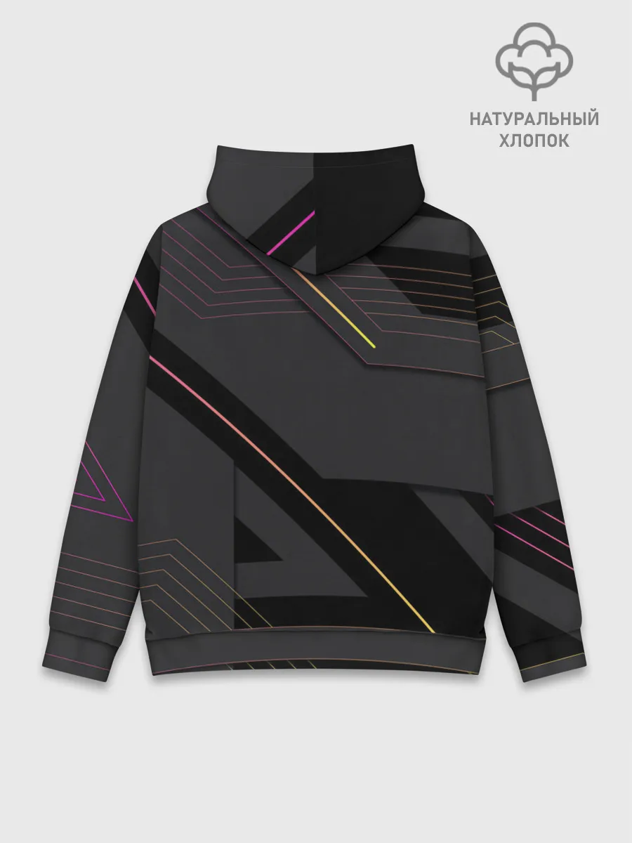 Худи мужской база хлопок / Modern Geometry