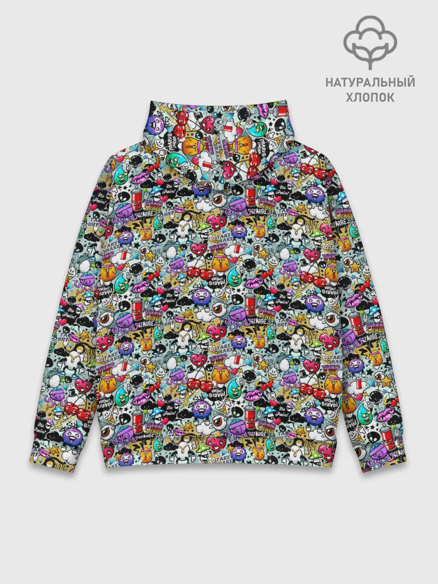 Худи мужской база хлопок / Stickerboom