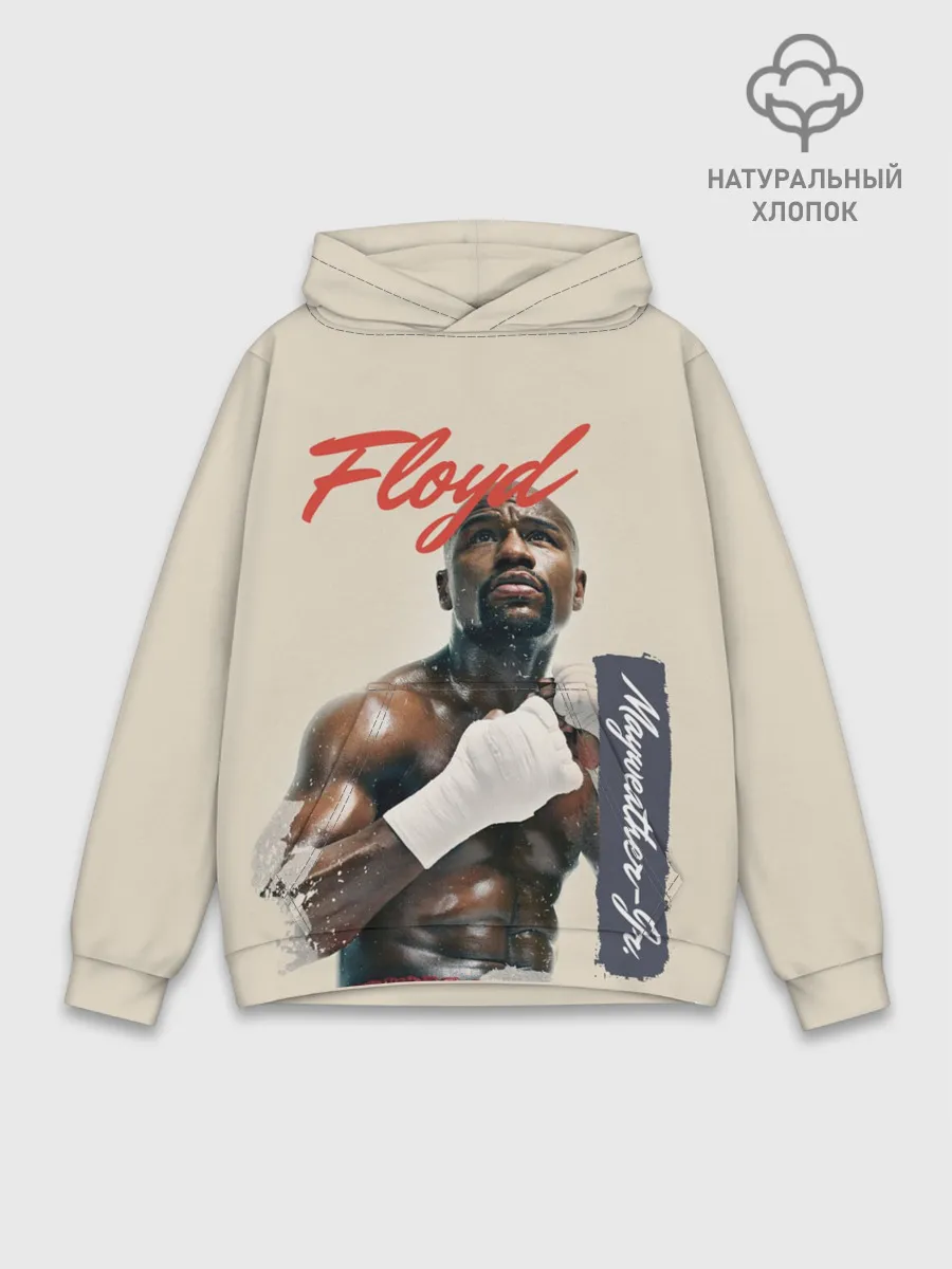 Худи мужской база хлопок / Floyd