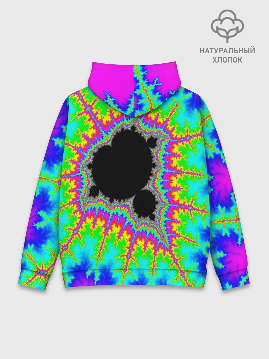 Худи мужской база хлопок / NEON PSY