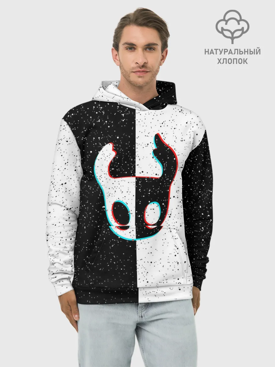 Худи мужской база хлопок / Hollow Knight