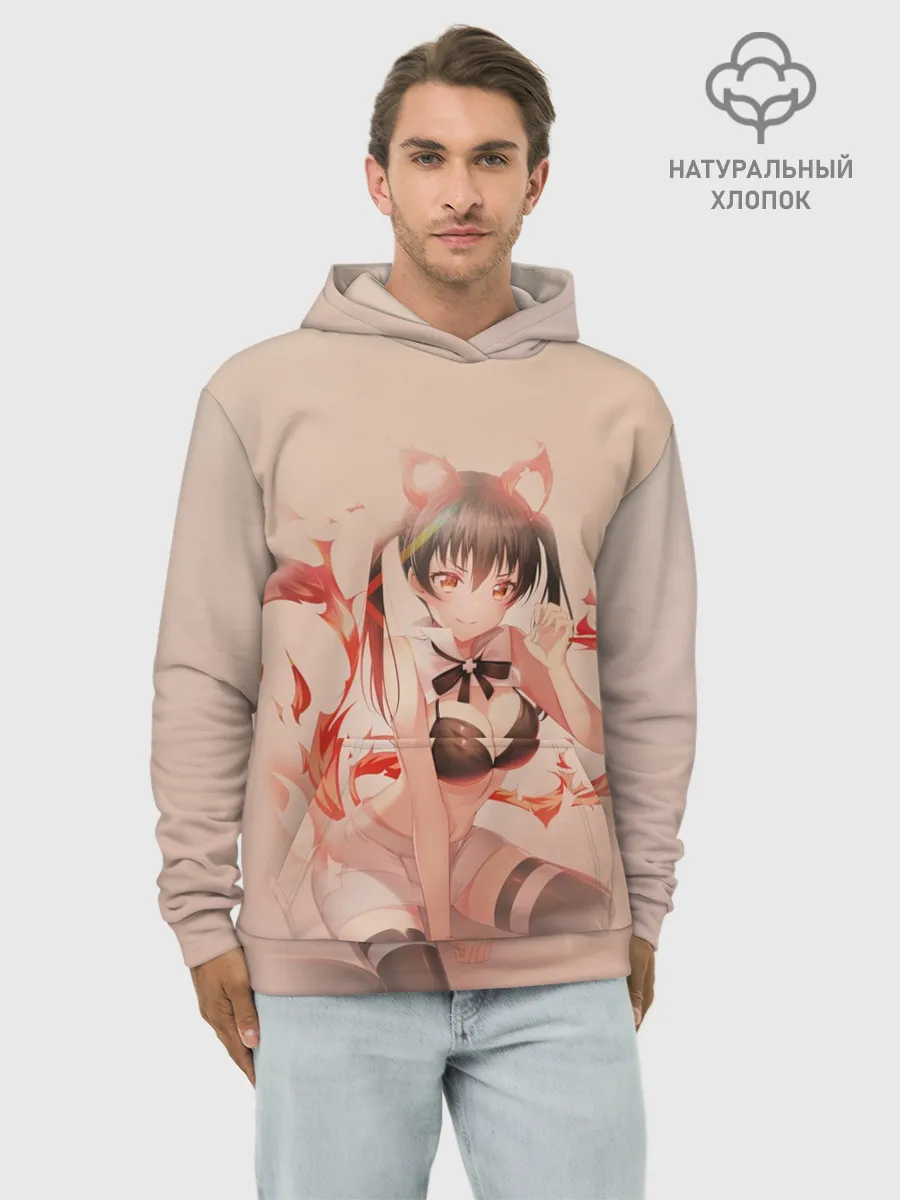 Худи мужской база хлопок / Пламенная бригада пожарных