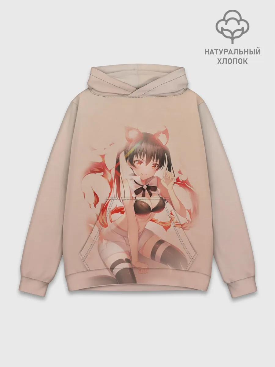 Худи мужской база хлопок / Пламенная бригада пожарных