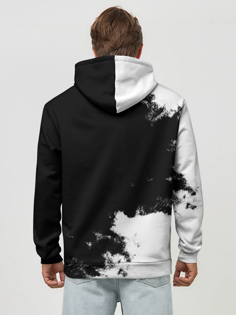 Худи мужской база хлопок / Войска связи