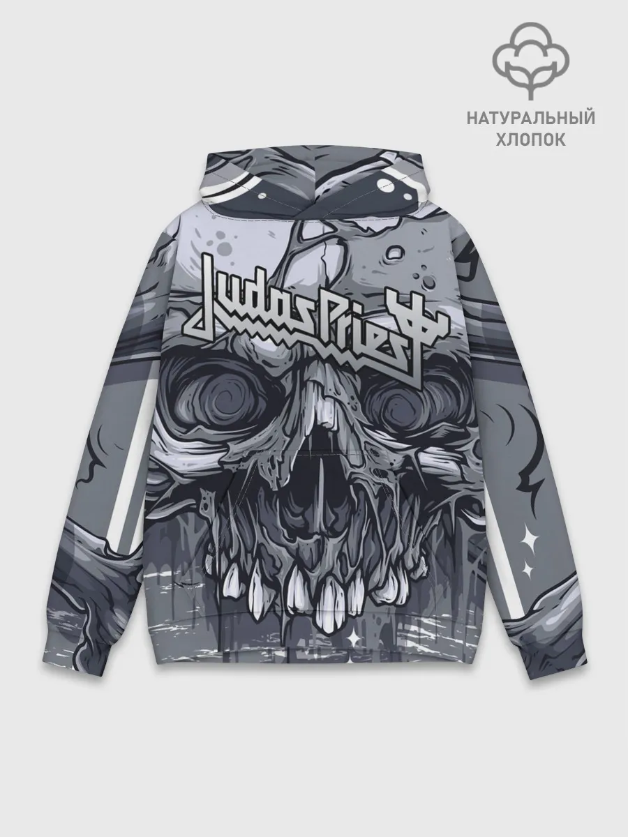 Худи мужской база хлопок / Judas Priest