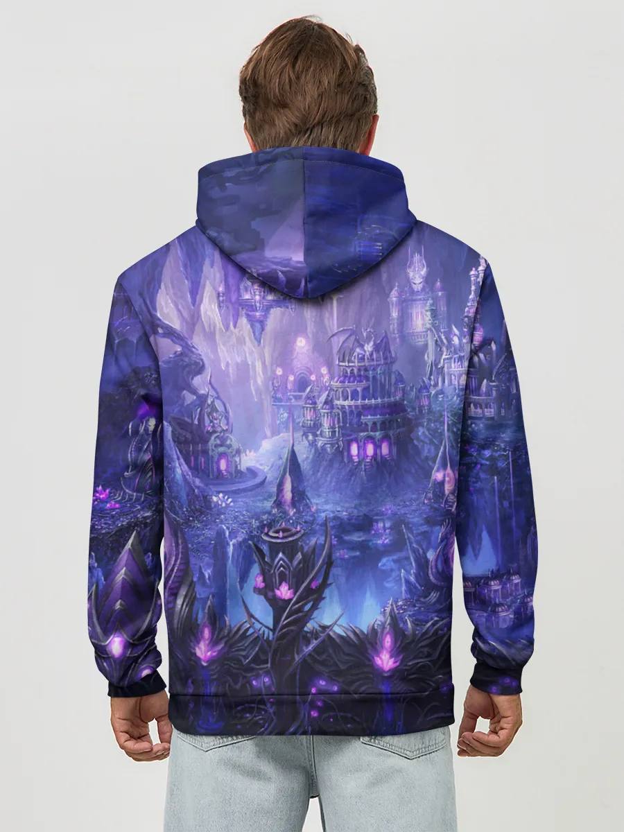 Худи мужской база хлопок / HEROES