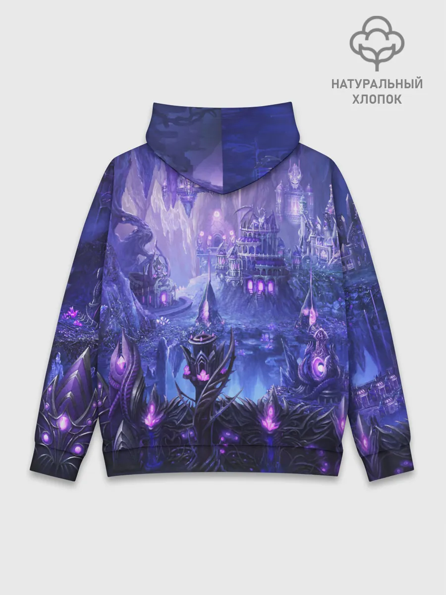 Худи мужской база хлопок / HEROES