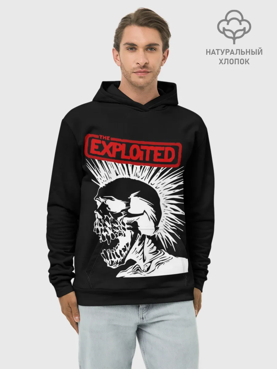 Худи мужской база хлопок / The Exploited