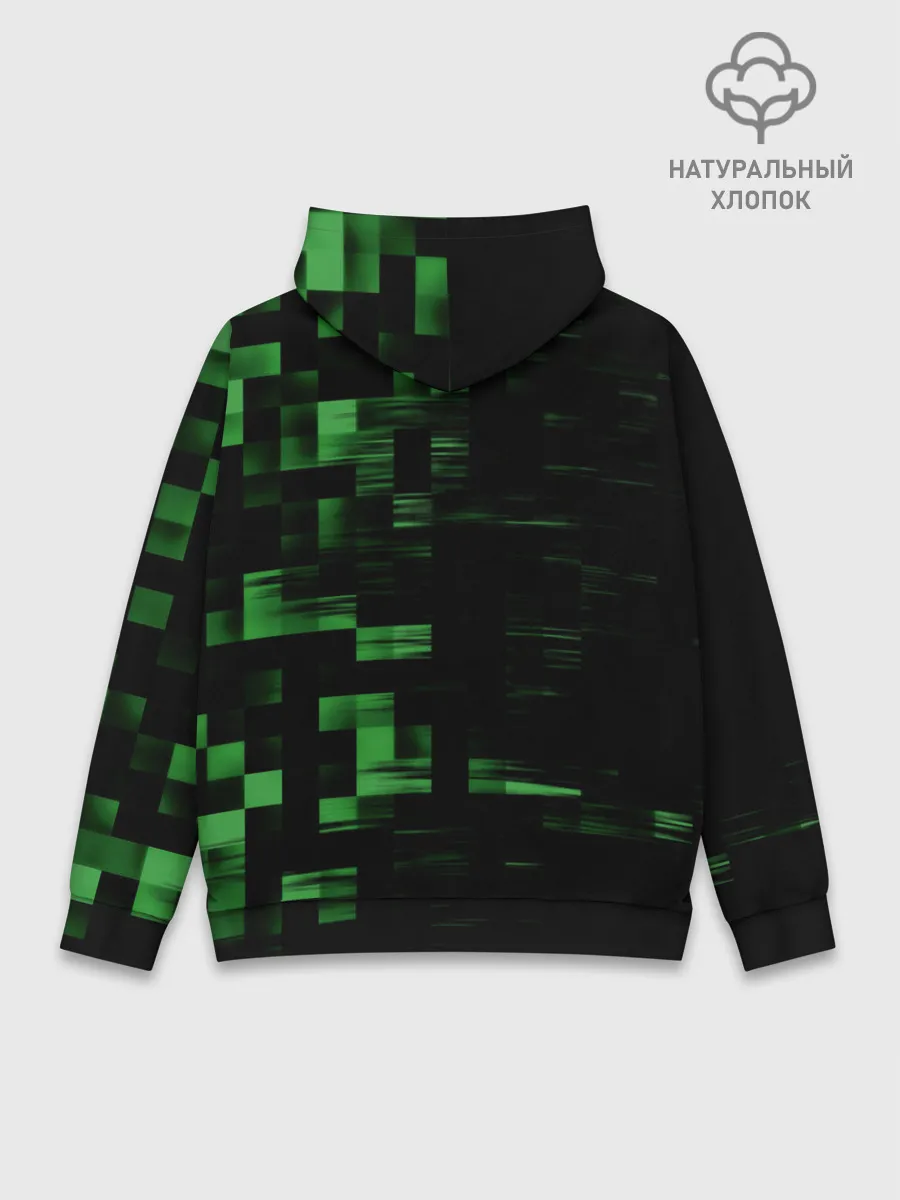 Худи мужской база хлопок / MINECRAFT.