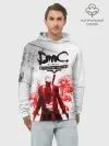 Худи мужской база хлопок / devil may cry