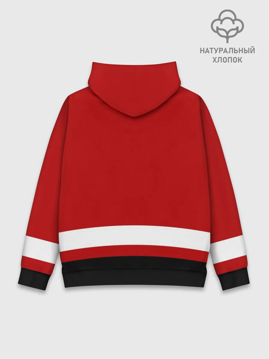 Худи мужской база хлопок / Каролина Харрикейнз