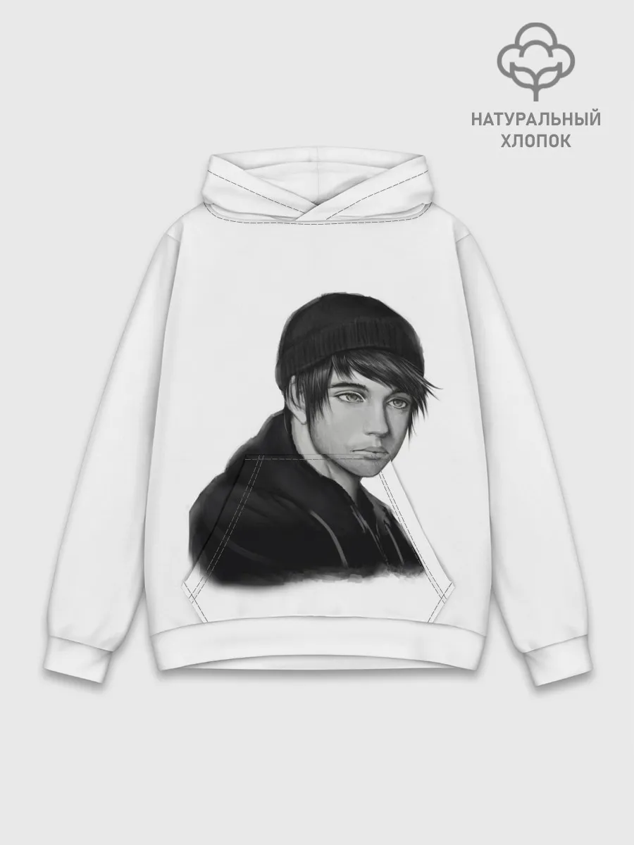 Худи мужской база хлопок / Думер