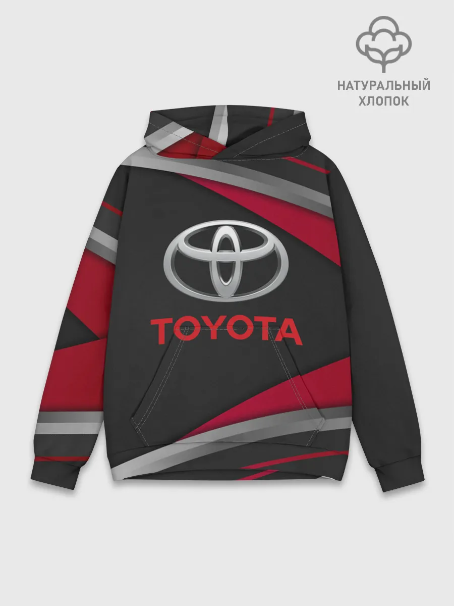 Худи мужской база хлопок / TOYOTA | ТОЁТА