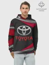 Худи мужской база хлопок / TOYOTA | ТОЁТА