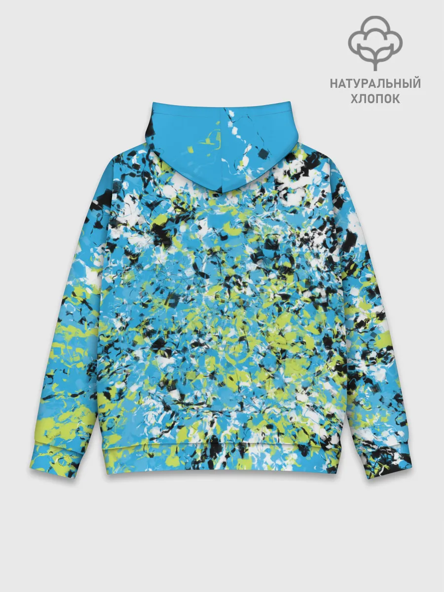 Худи мужской база хлопок / Абстракция