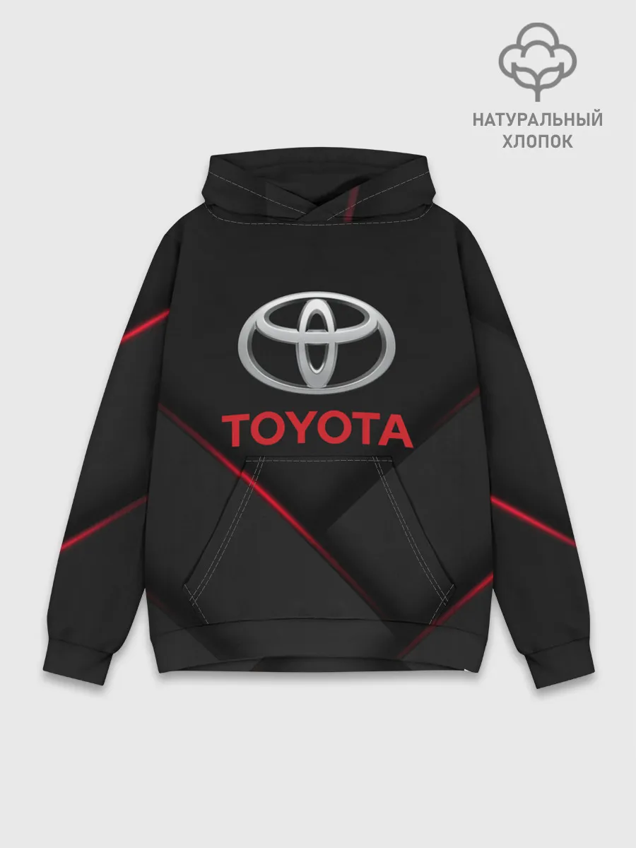 Худи мужской база хлопок / TOYOTA | ТОЁТА