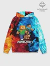 Худи мужской база хлопок / Minecraft / Майнкрафт