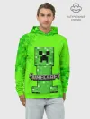 Худи мужской база хлопок / MINECRAFT