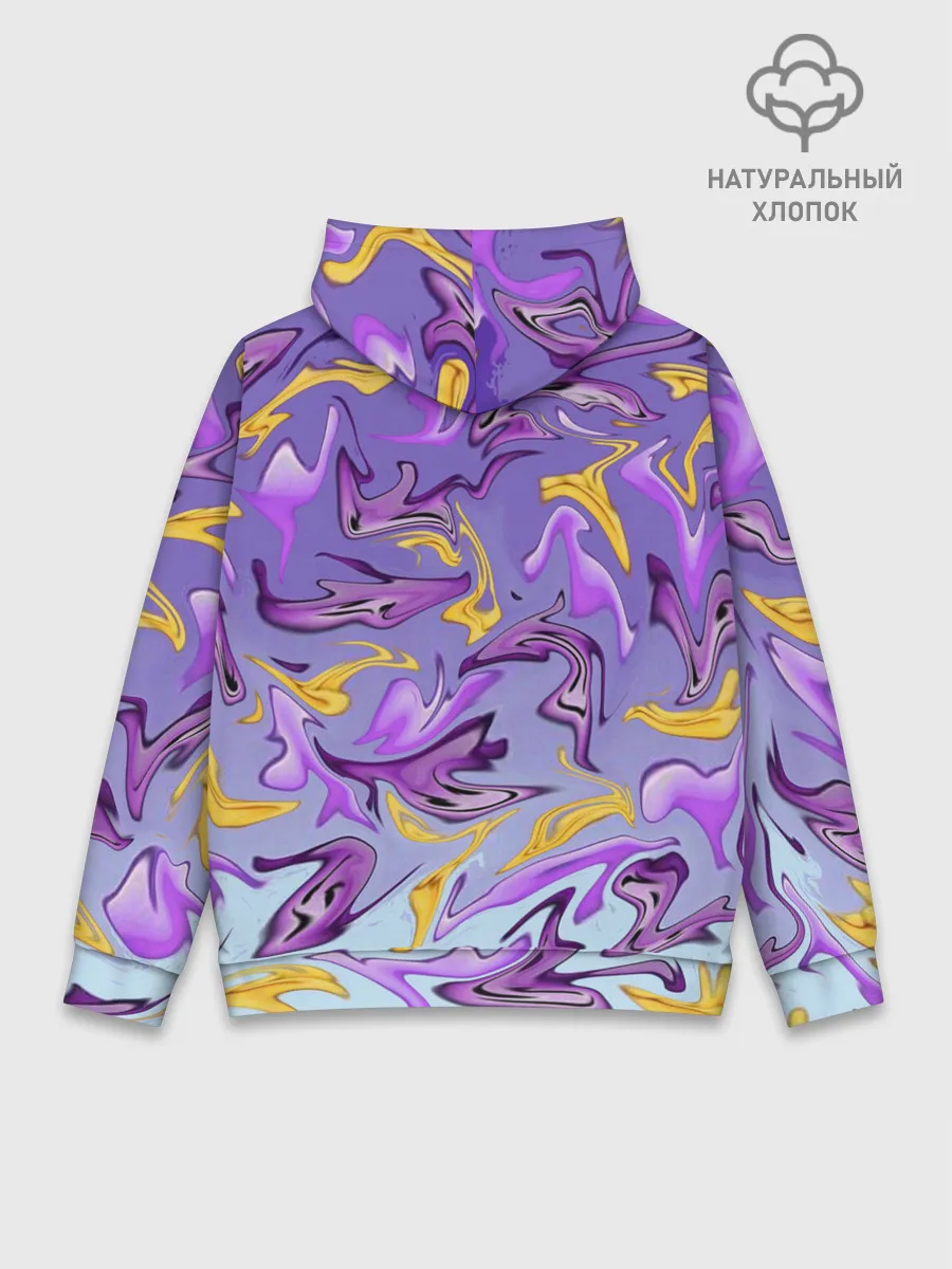 Худи мужской база хлопок / Абстракция