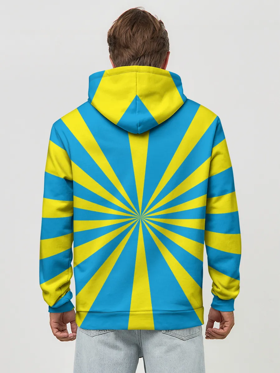 Худи мужской база хлопок / Военно - воздушные силы