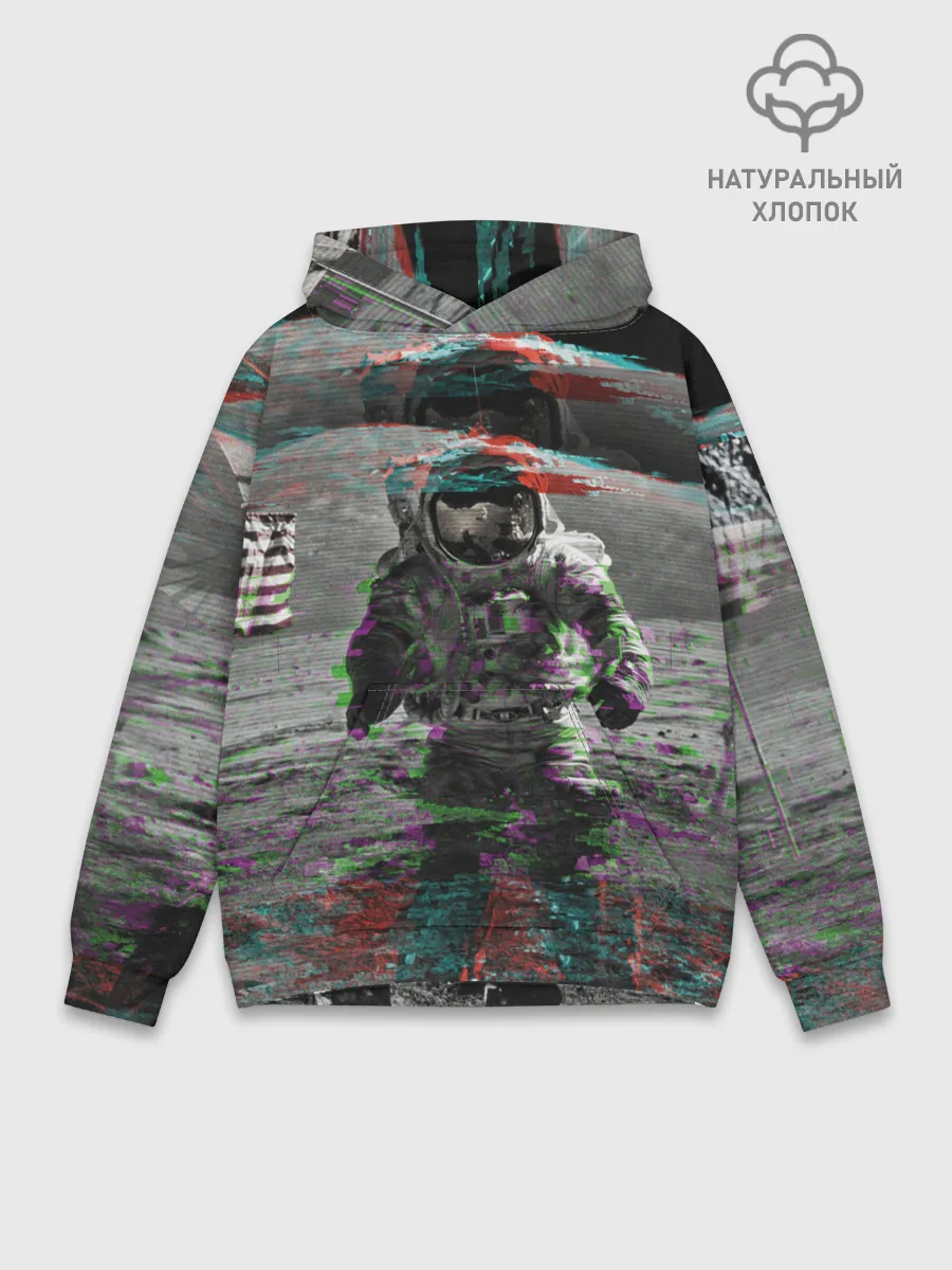 Худи мужской база хлопок / Космонавт