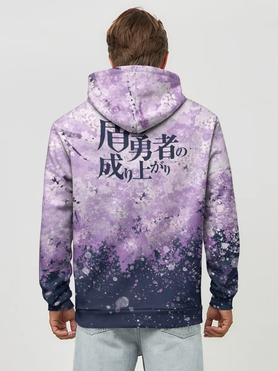 Худи мужской база хлопок / Восхождение героя щита