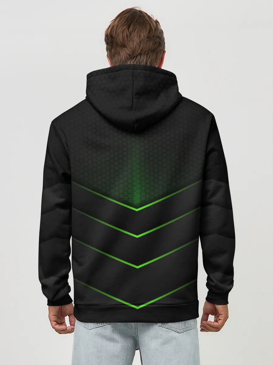 Худи мужской база хлопок / Mercedes-Benz