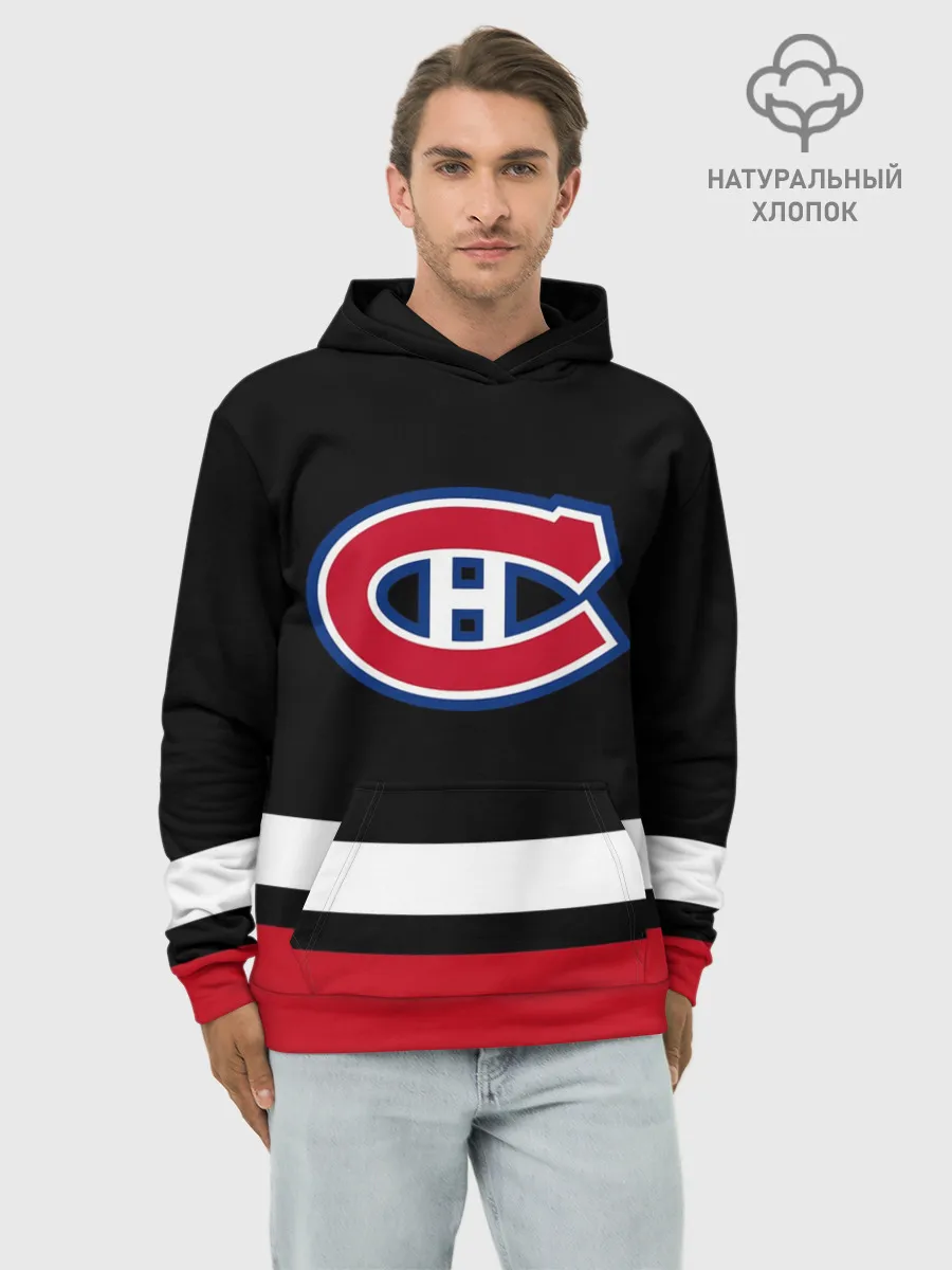 Худи мужской база хлопок / Монреаль Канадиенс