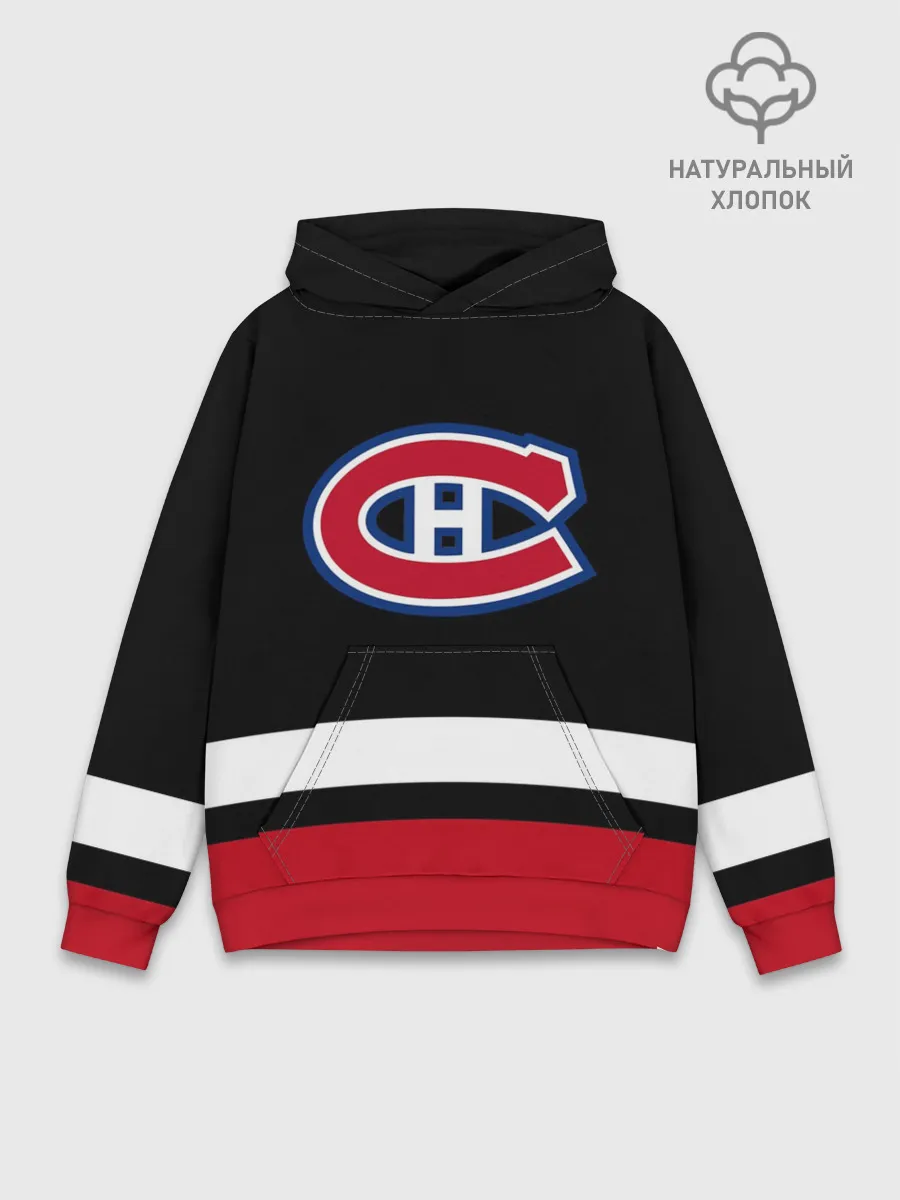 Худи мужской база хлопок / Монреаль Канадиенс