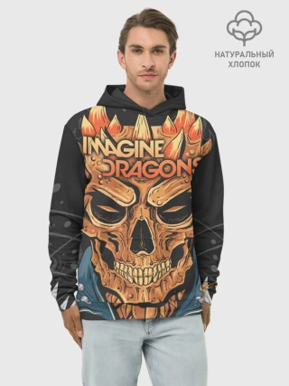 Худи мужской база хлопок / Imagine Dragons