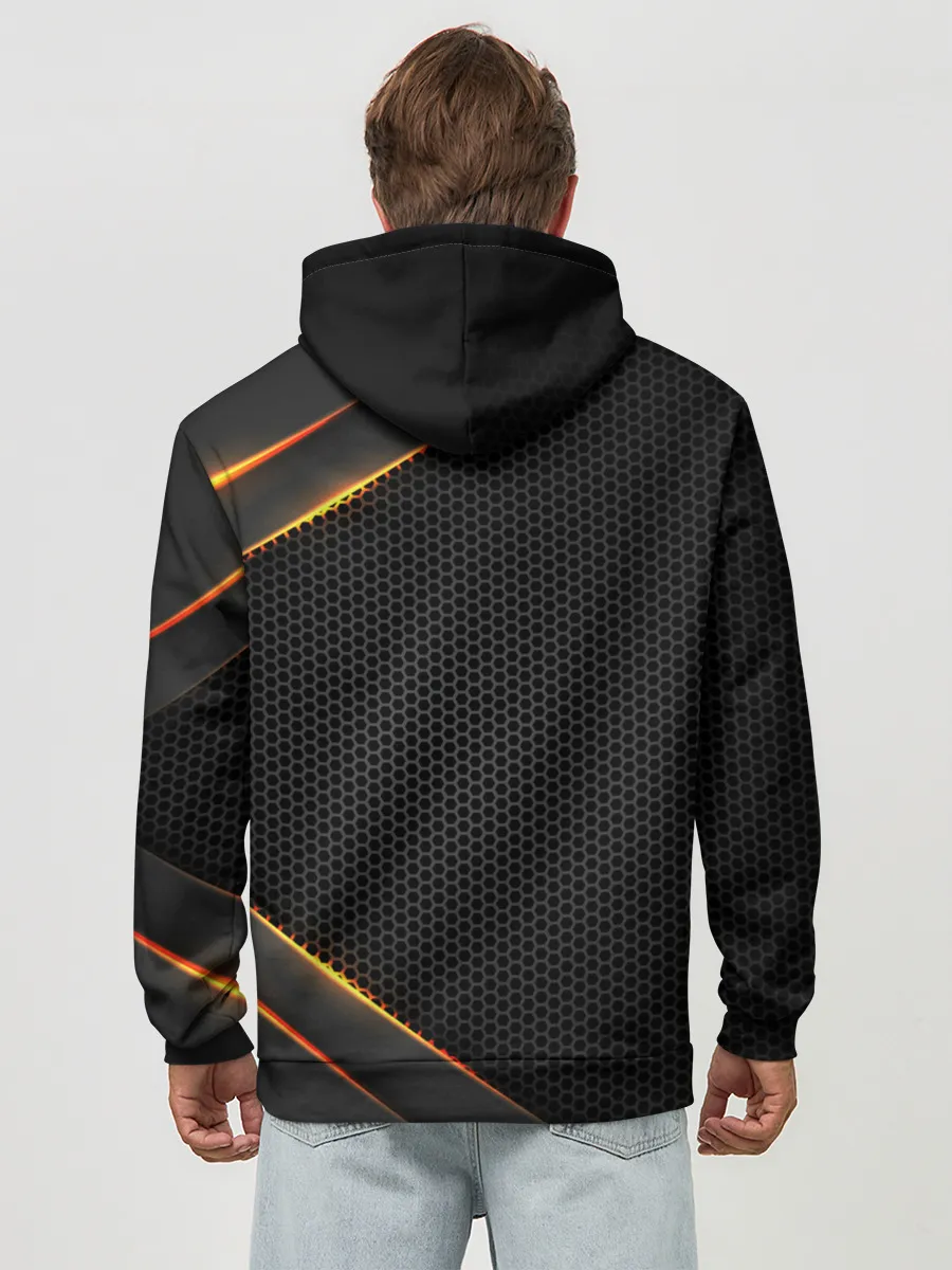 Худи мужской база хлопок / PORSCHE | ПОРШ