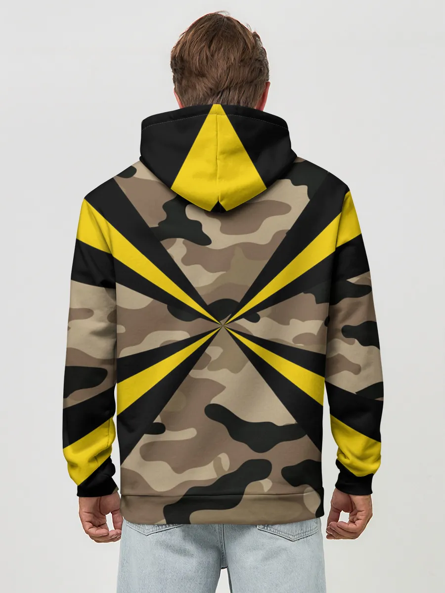 Худи мужской база хлопок / Войска связи