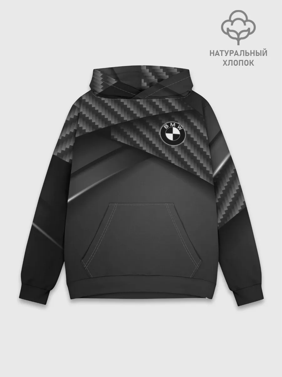 Худи мужской база хлопок / BMW