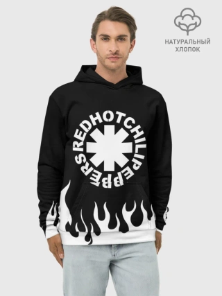 Худи мужской база хлопок / Red Hot Chili Peppers