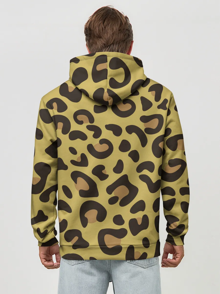 Худи мужской база хлопок / Я гепард