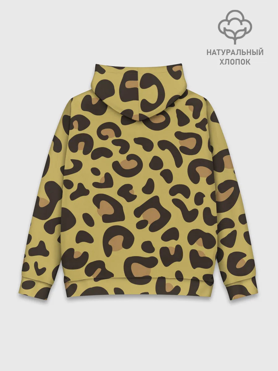 Худи мужской база хлопок / Я гепард