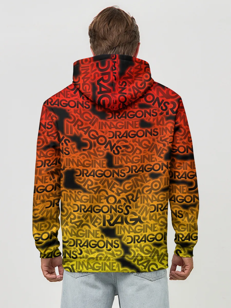 Худи мужской база хлопок / Imagine Dragons