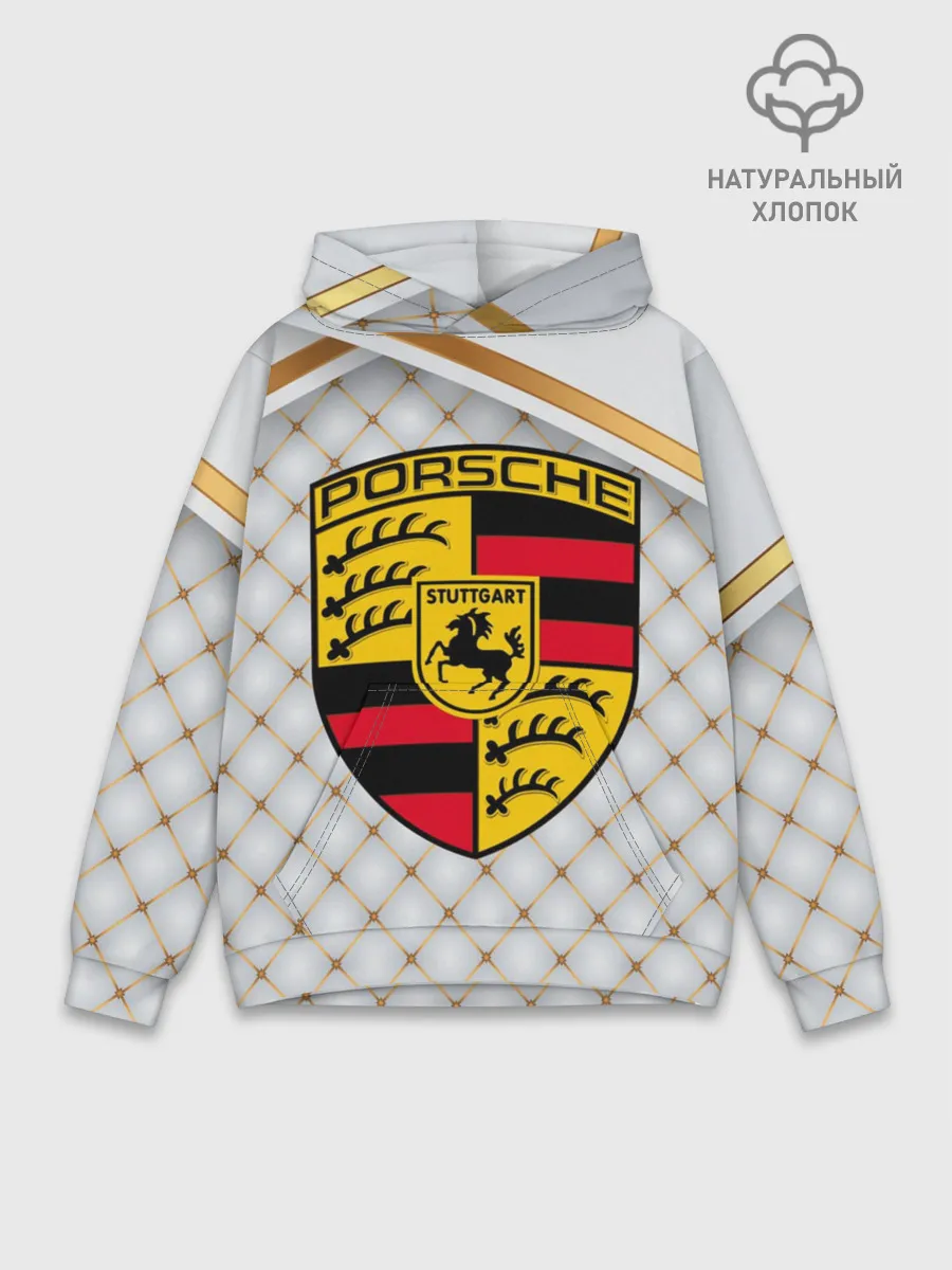 Худи мужской база хлопок / PORSCHE