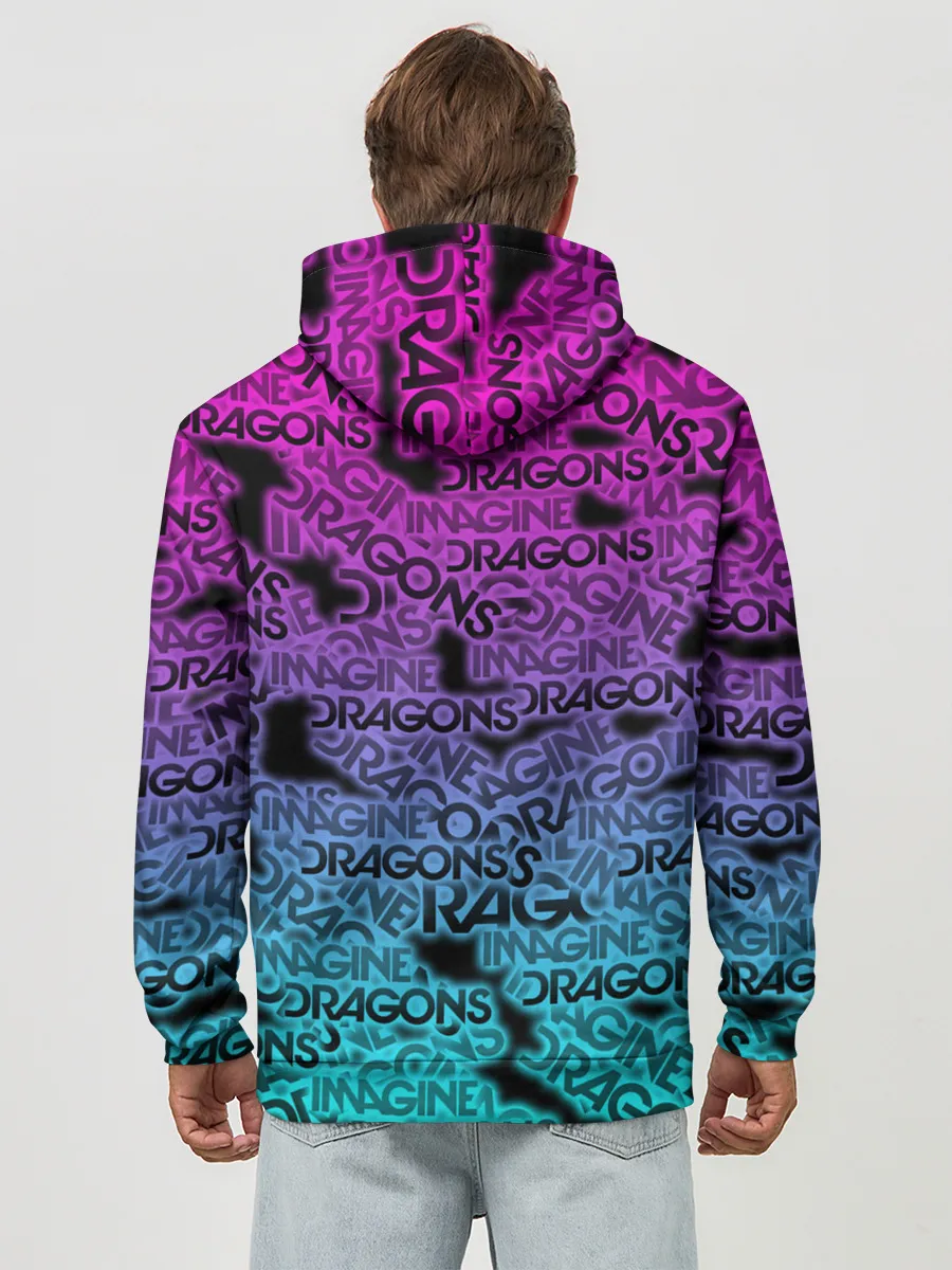 Худи мужской база хлопок / Imagine Dragons