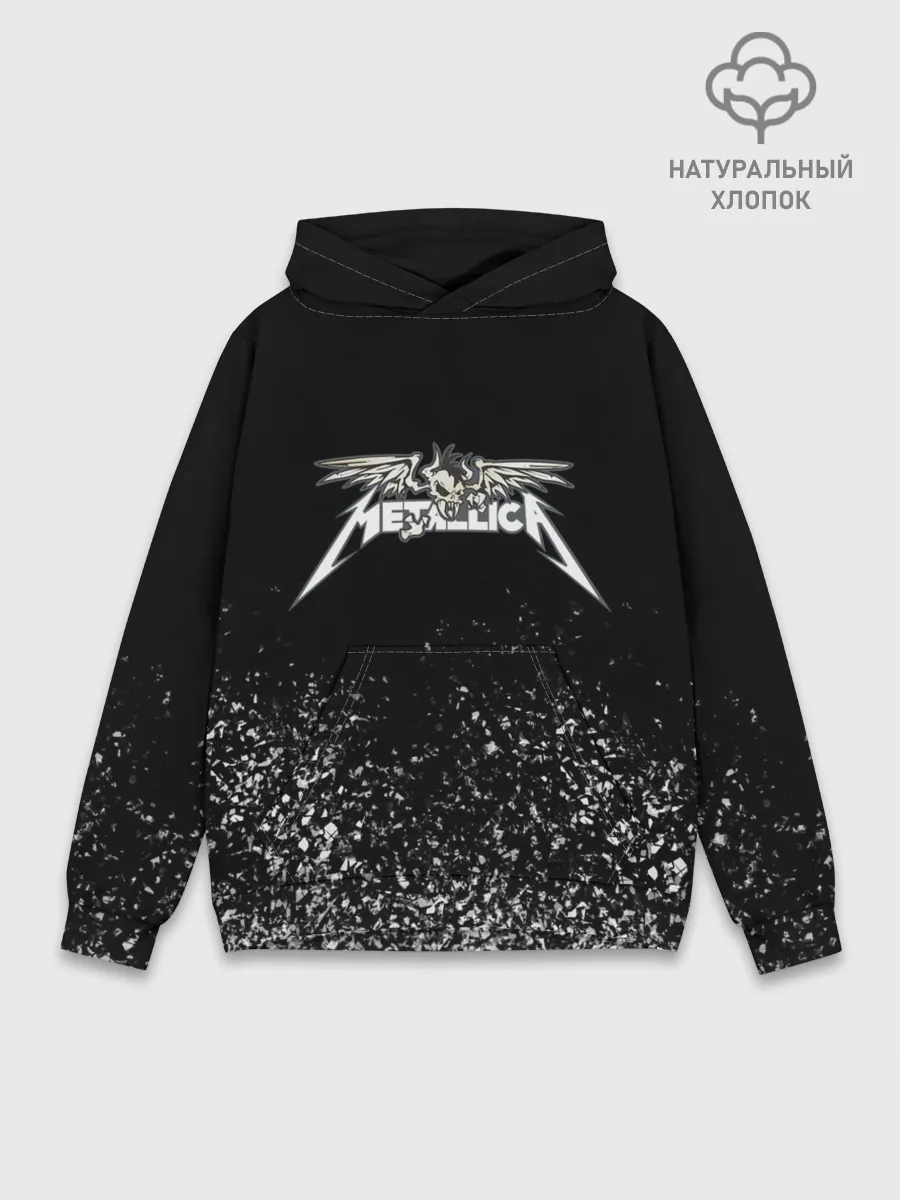 Худи мужской база хлопок / Металлика Metallica