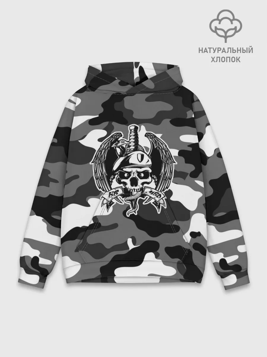 Худи мужской база хлопок / ВВ МВД