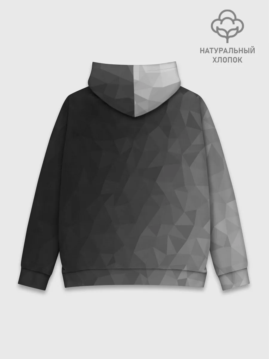 Худи мужской база хлопок / Dark abstraction