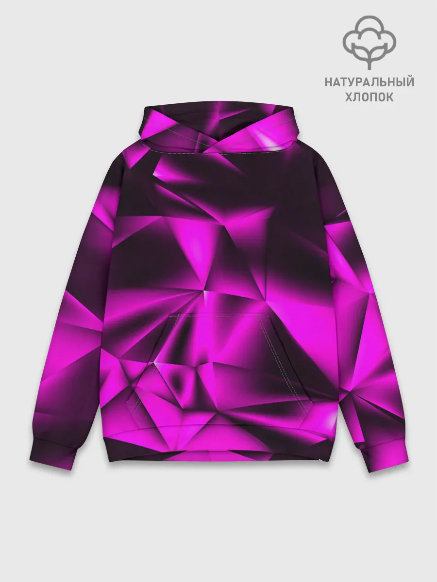 Худи мужской база хлопок / НЕОНОВАЯ ТЕКСТУРА