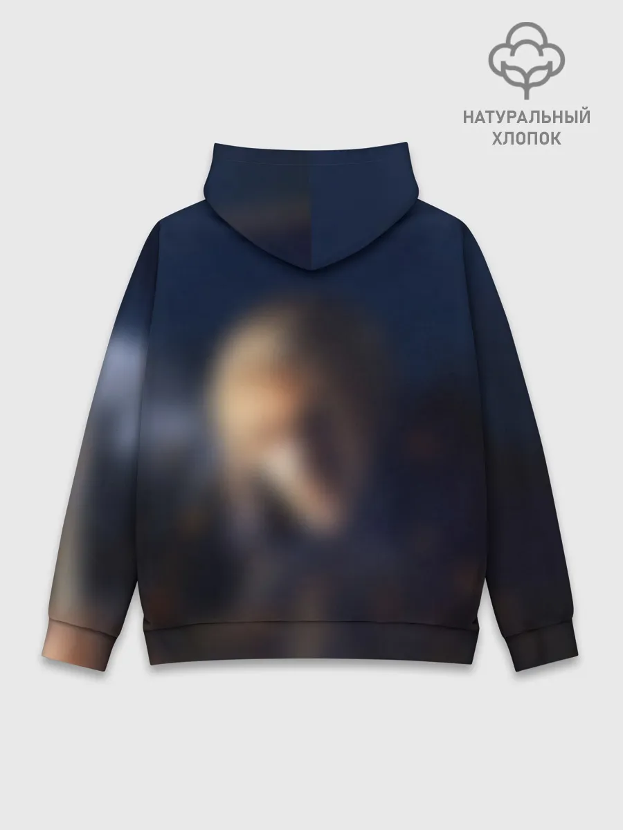 Худи мужской база хлопок / ВЕДЬМАК