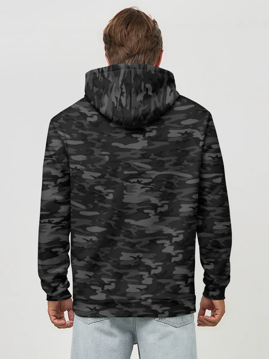 Худи мужской база хлопок / ГОРОДСКОЙ КАМУФЛЯЖ