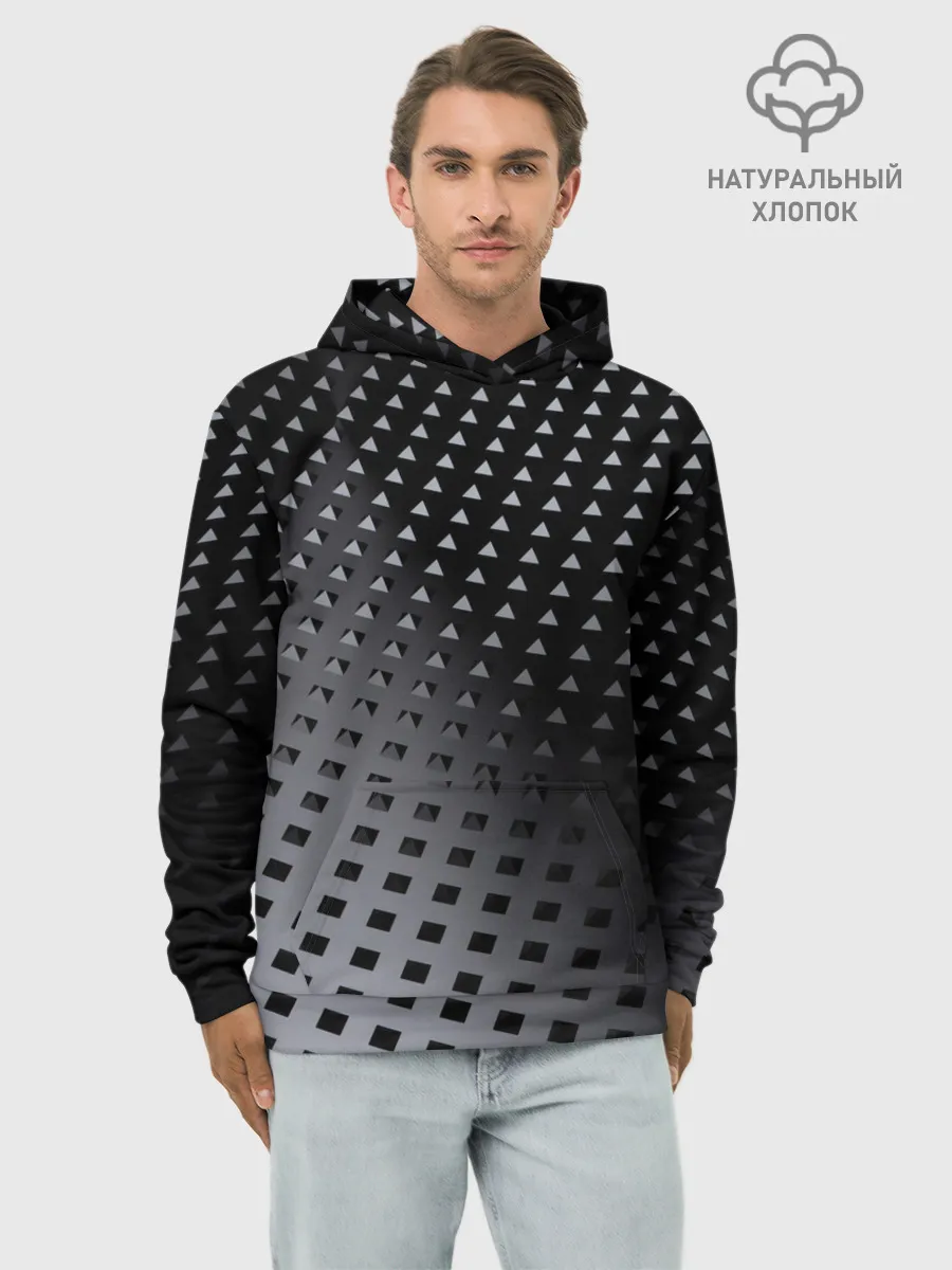 Худи мужской база хлопок / Текстура.