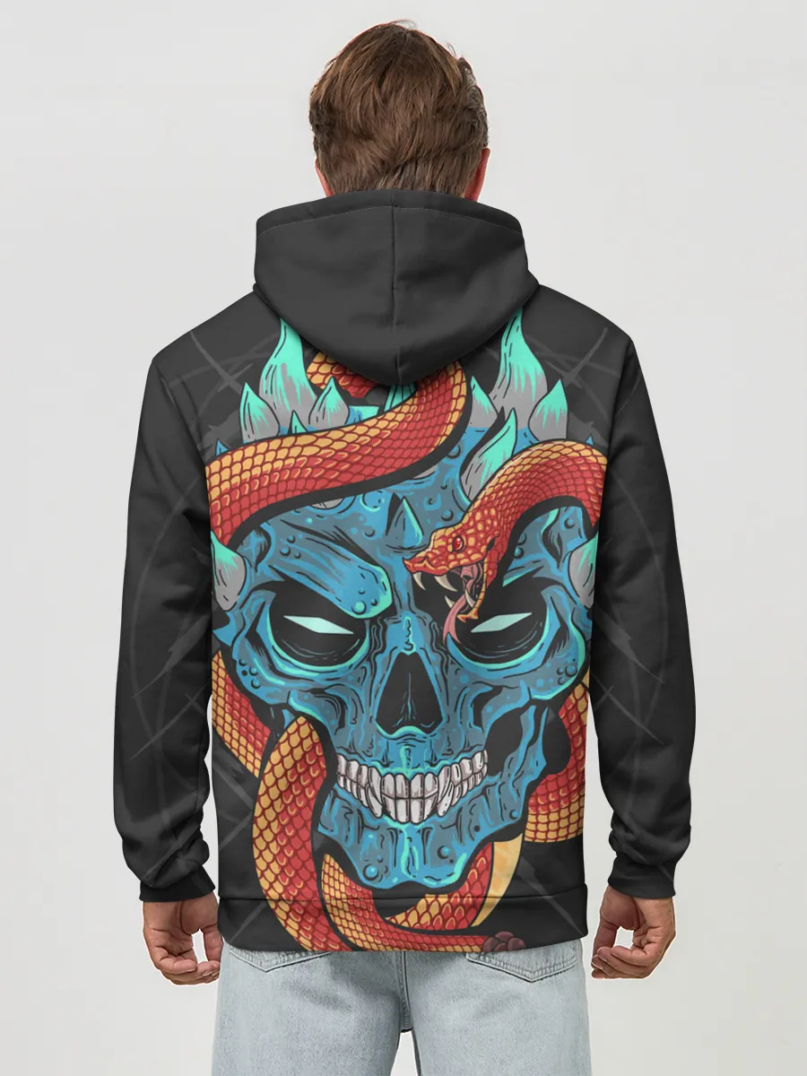 Худи мужской база хлопок / Iron Maiden